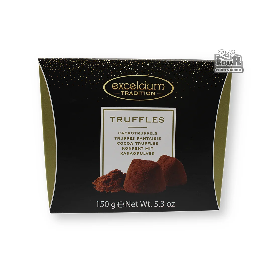 Chocolate truffle "Excelcium Black" 150g